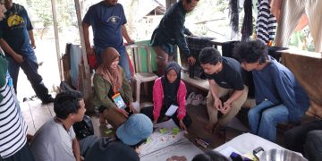 Salah satu sesi belajar dalam Training for Transformation (TFT) in Practice di Tombolo Pao pada tahun 2023 lalu. (Arsip Cita Tanah Mahardika)